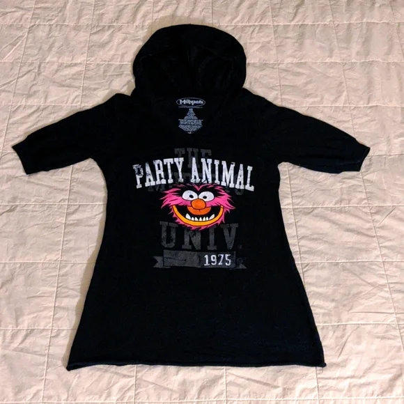 Muppets-The Party Animal junior pullover hoodie - Picture 3 of 6